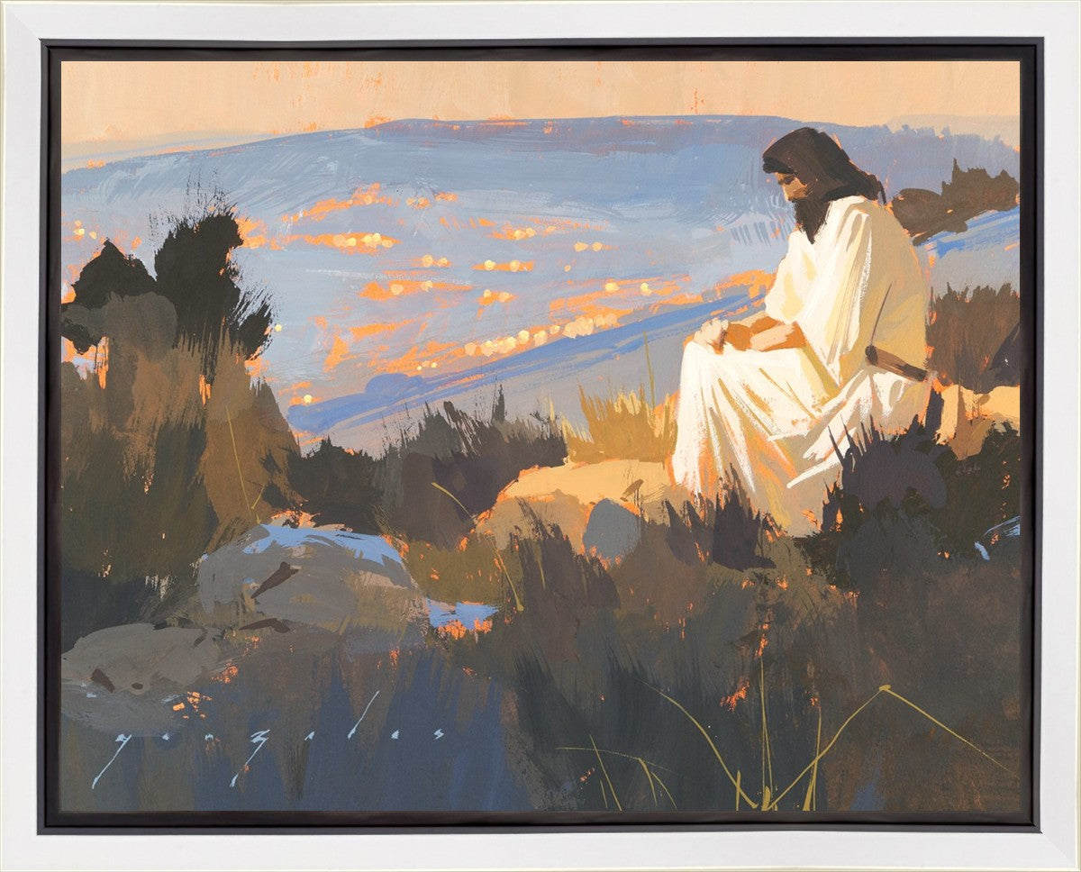 Light on A Hill Gallery Wrap