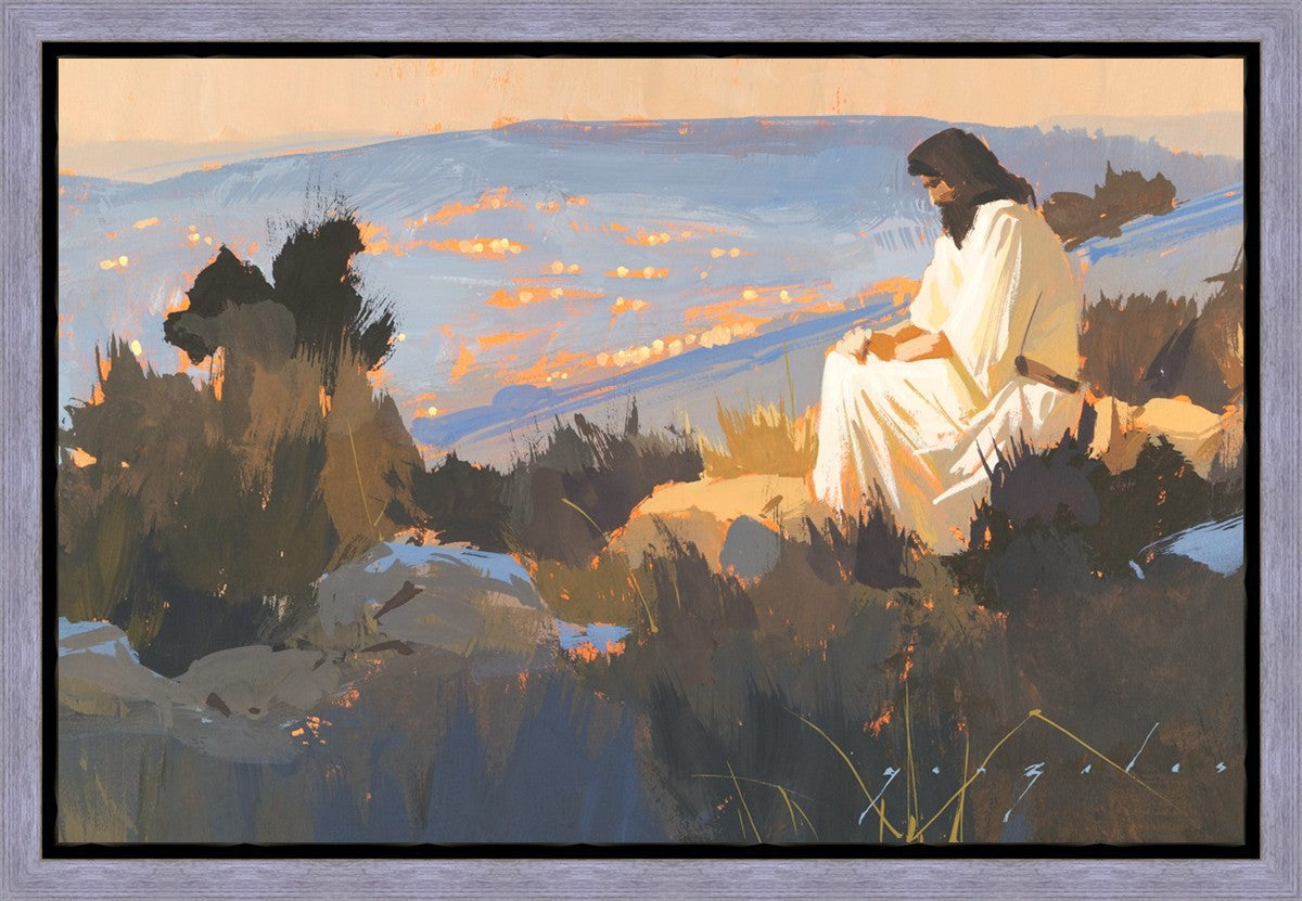 Light on A Hill Gallery Wrap