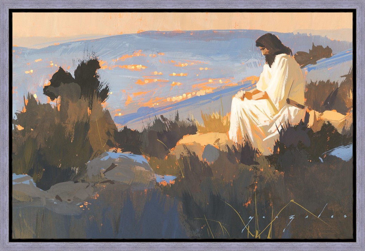 Light on A Hill Gallery Wrap