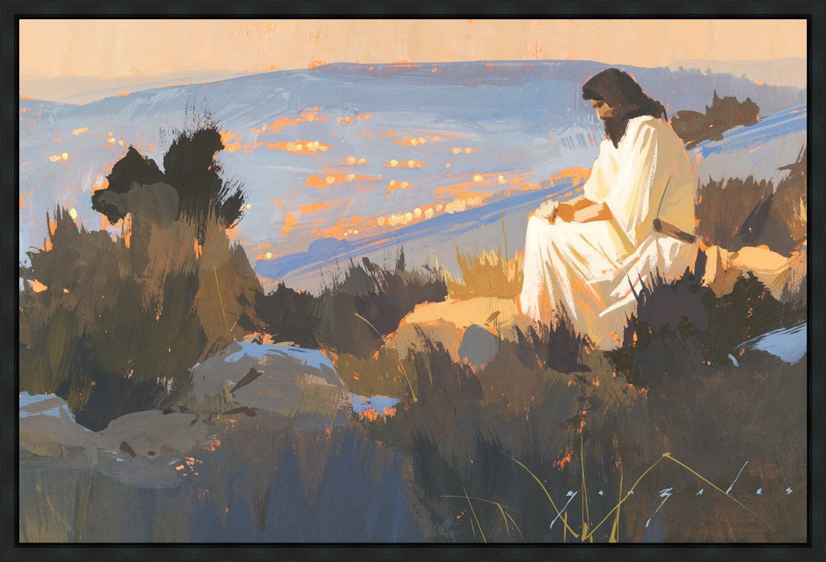 Light on A Hill Gallery Wrap