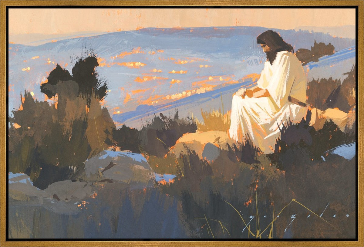 Light on A Hill Gallery Wrap