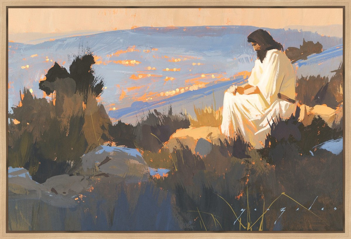 Light on A Hill Gallery Wrap