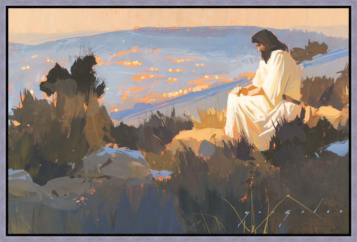 Light on A Hill Gallery Wrap