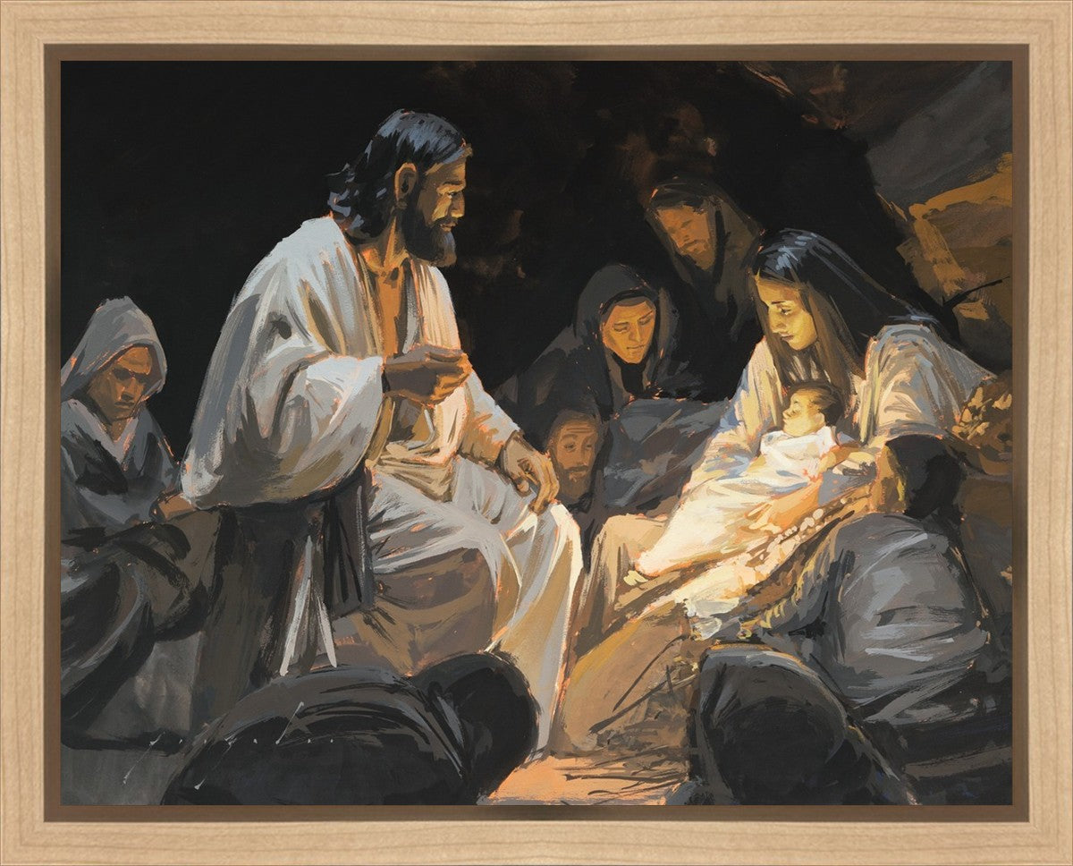 Nativity's Light Gallery Wrap