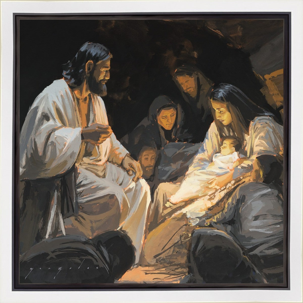 Nativity's Light Gallery Wrap