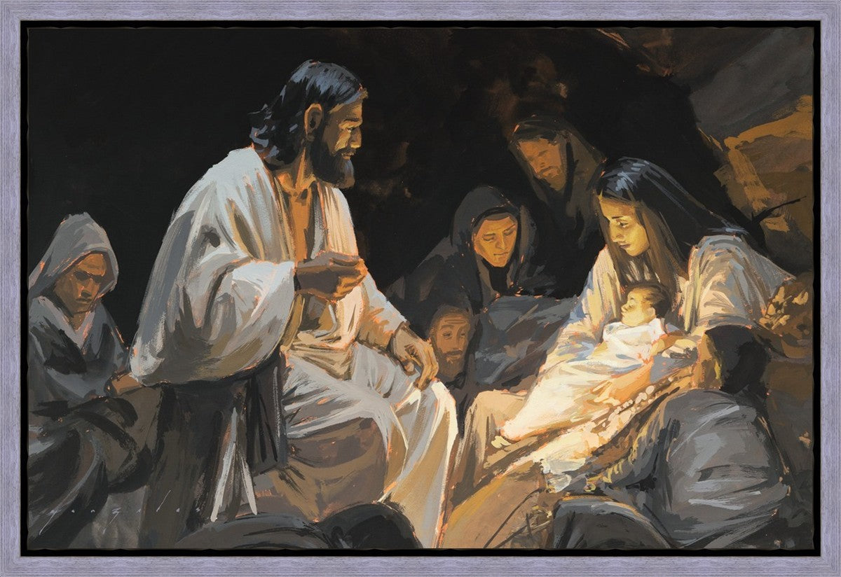 Nativity's Light Gallery Wrap