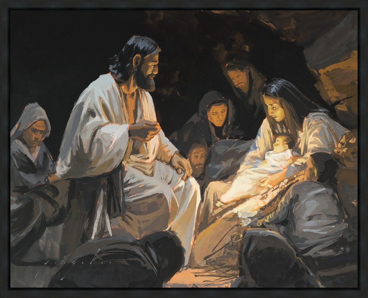 Nativity's Light Gallery Wrap