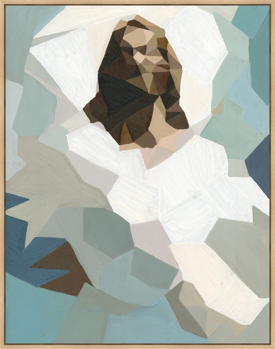 Christ in Blue Large Wall Art Gallery Wrap