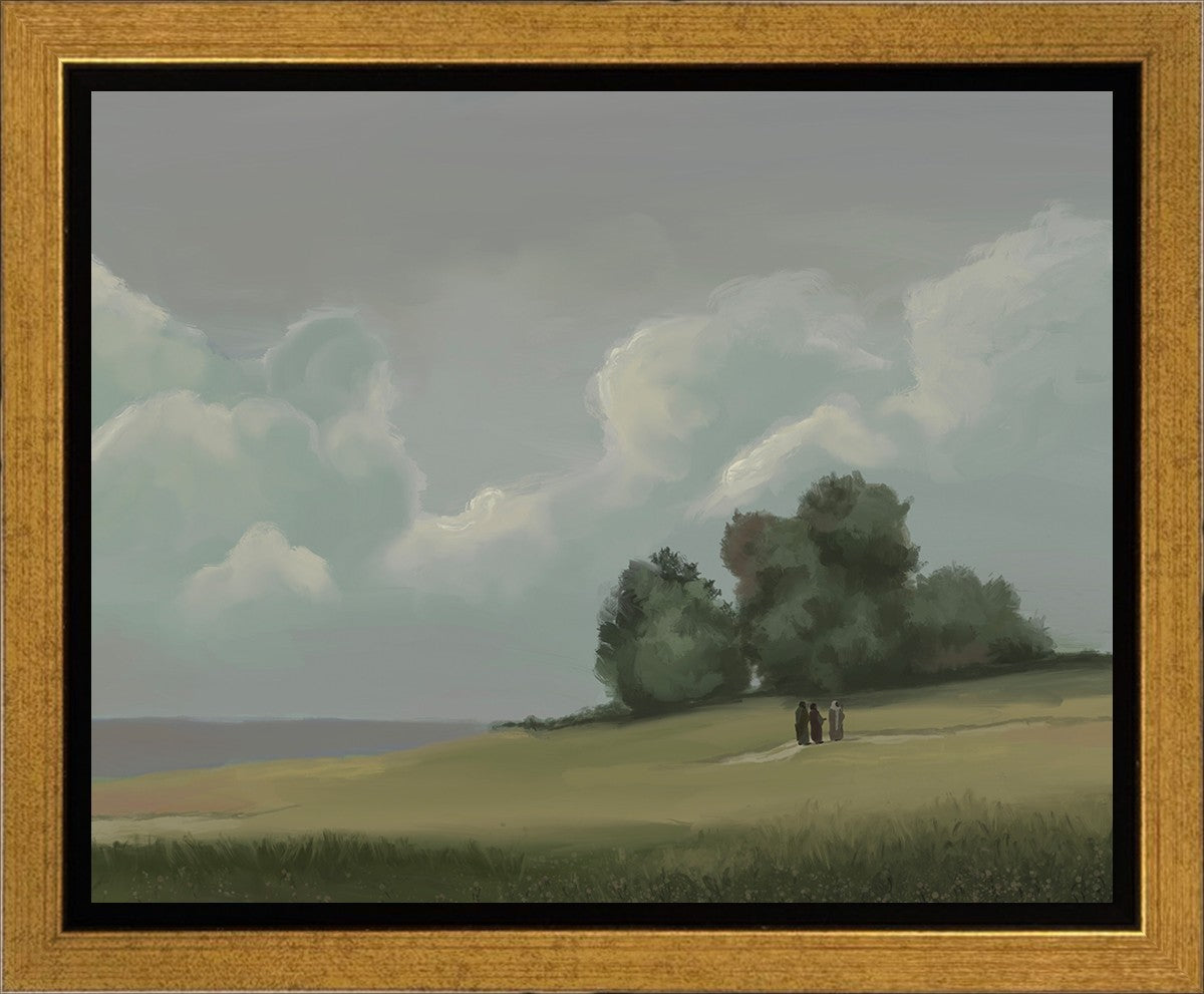 Road to Emmaus Gallery Wrap