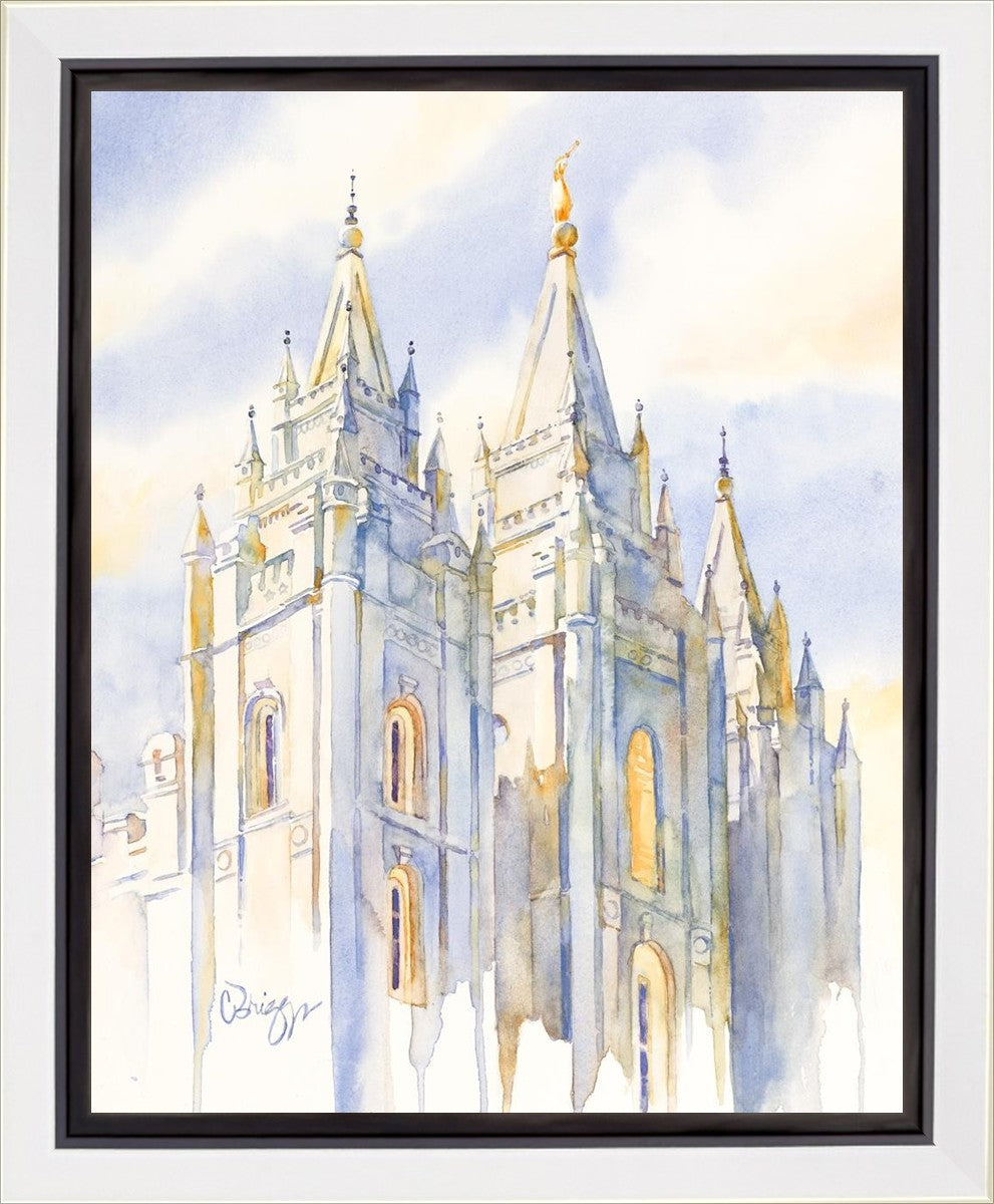 Salt Lake Temple Eternal Promises Gallery Wrap