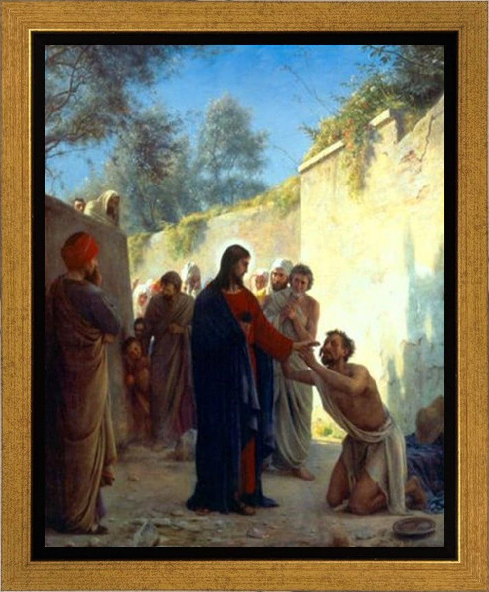 Christ Healing Gallery Wrap