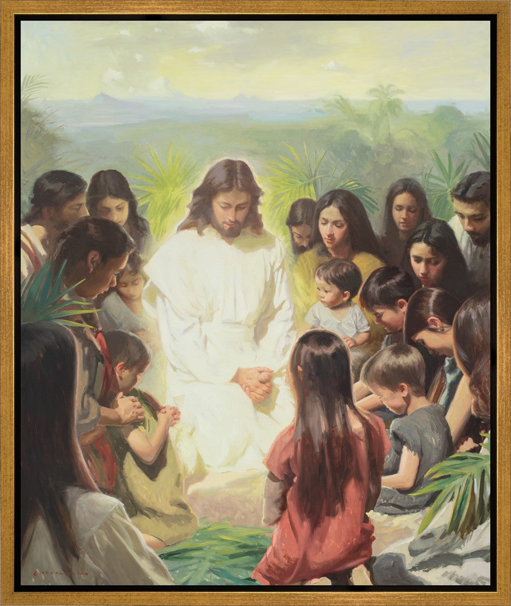 The Things That He Prayed Cannot Be Written Gallery Wrap