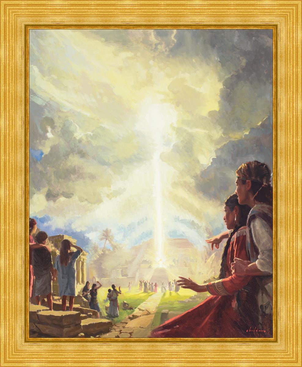 I Am The Light of The World Large Wall Art