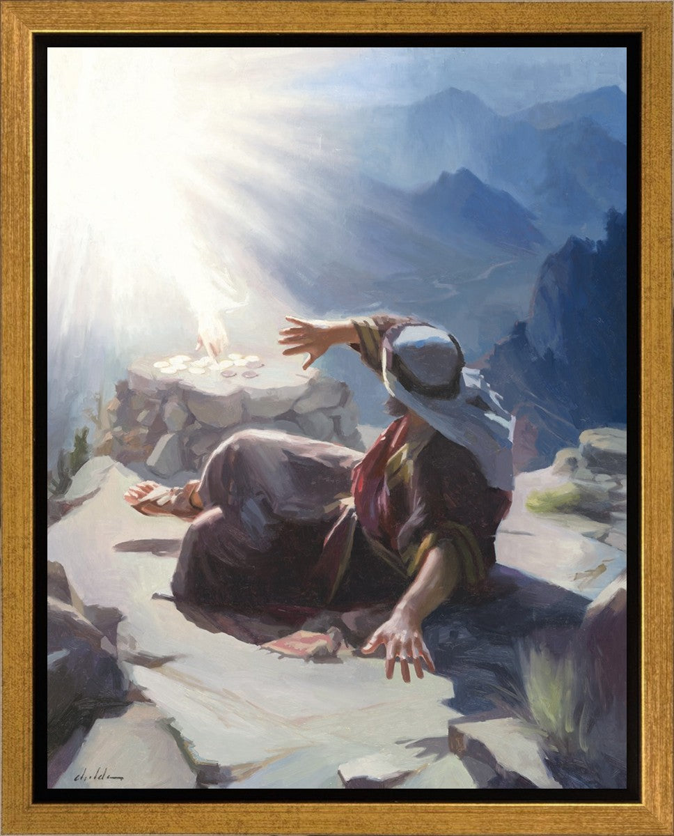 Because of Thy Faith Thou Hast Seen Gallery Wrap