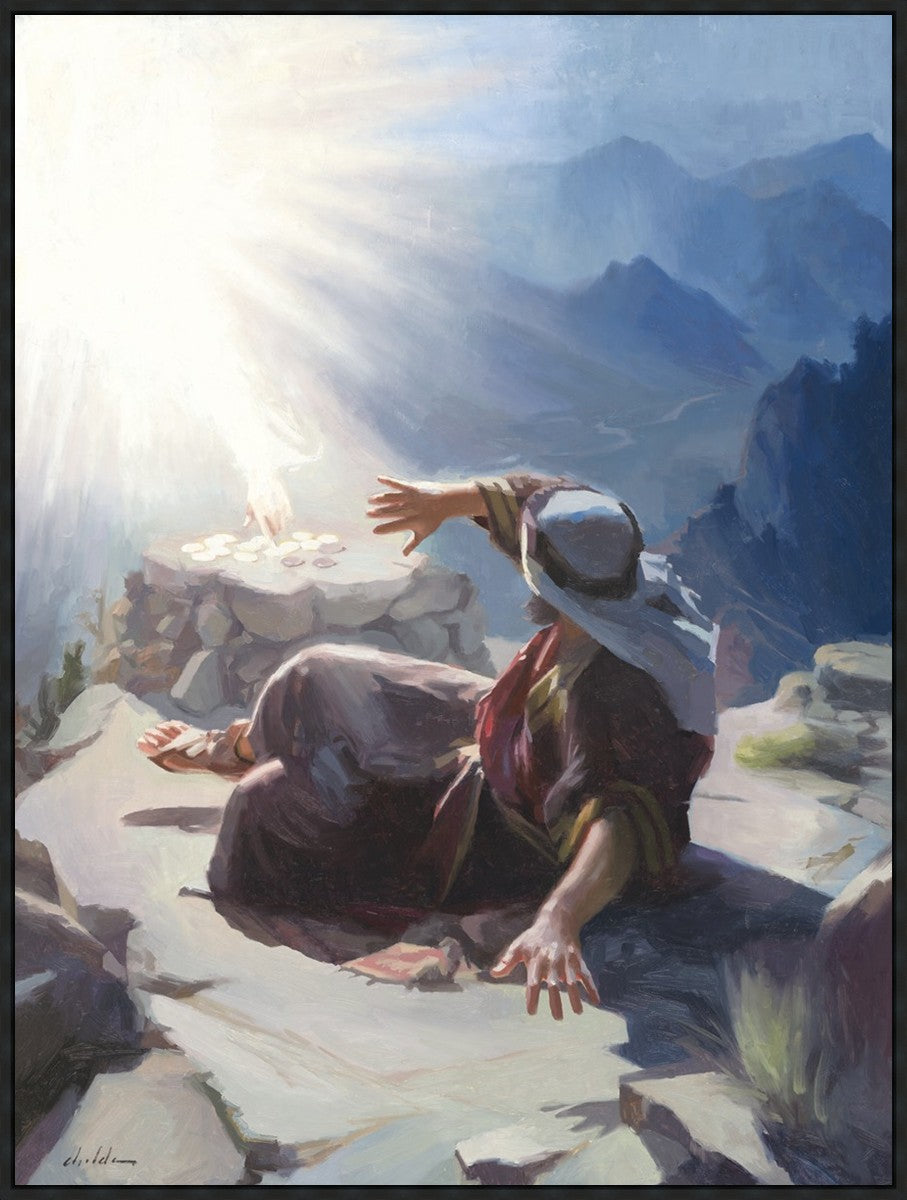 Because of Thy Faith Thou Hast Seen Large Wall Art Gallery Wrap