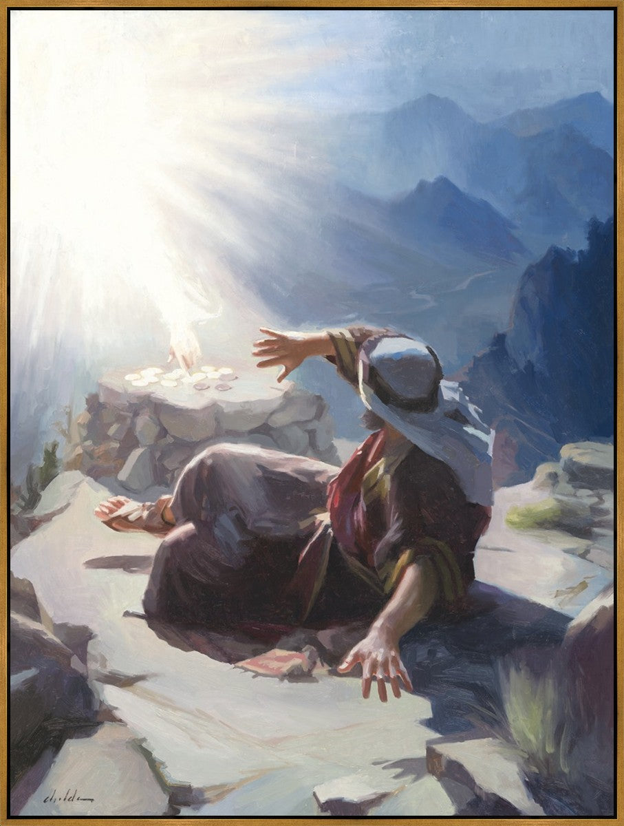 Because of Thy Faith Thou Hast Seen Large Wall Art Gallery Wrap