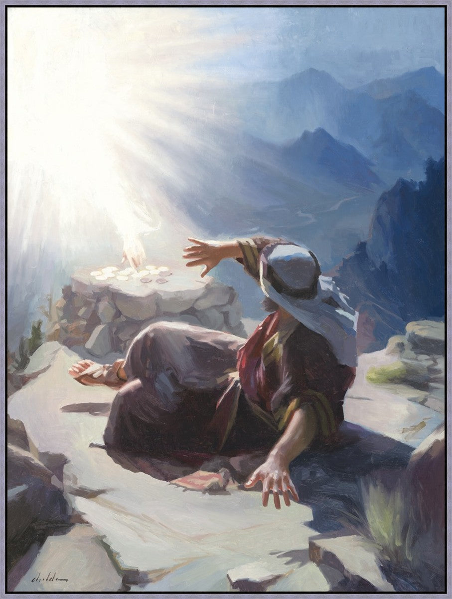 Because of Thy Faith Thou Hast Seen Large Wall Art Gallery Wrap