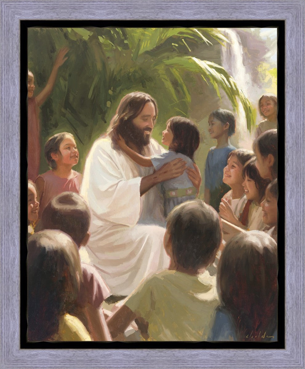 And He Took Their Little Children One by One Gallery Wrap