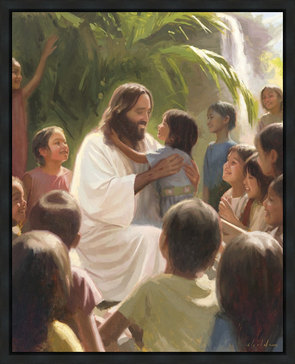 And He Took Their Little Children One by One Gallery Wrap