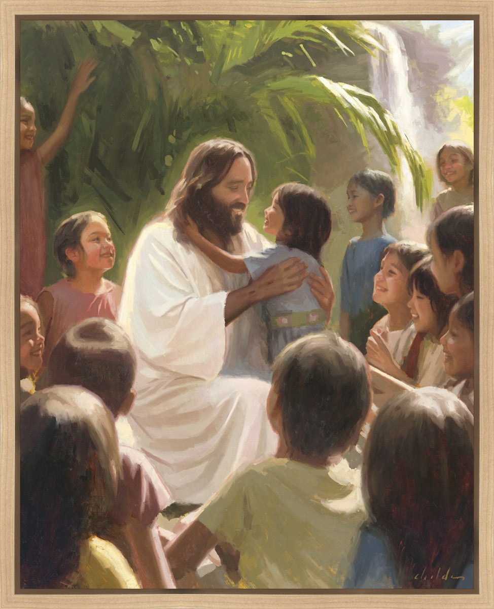 And He Took Their Little Children One by One Gallery Wrap