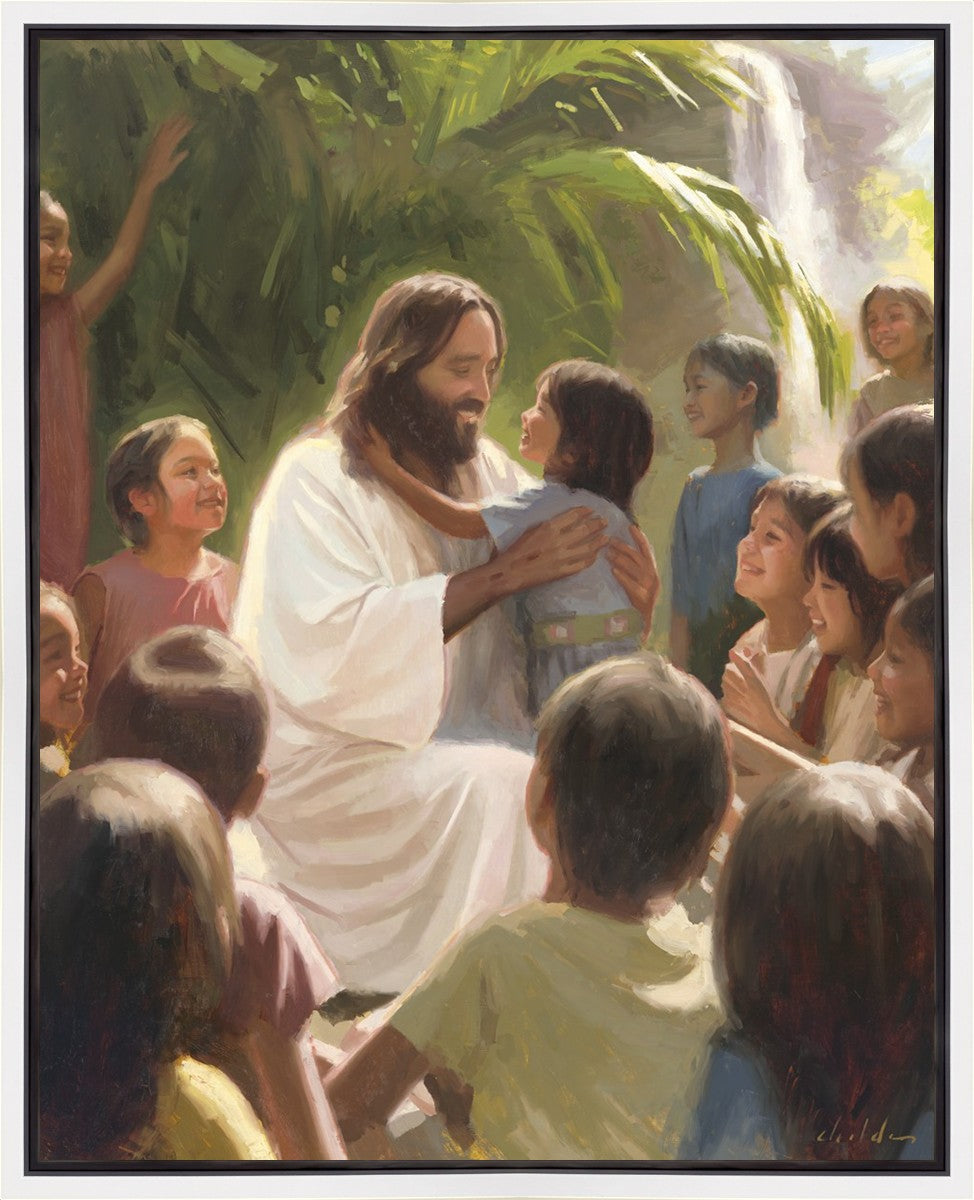And He Took Their Little Children One by One Gallery Wrap