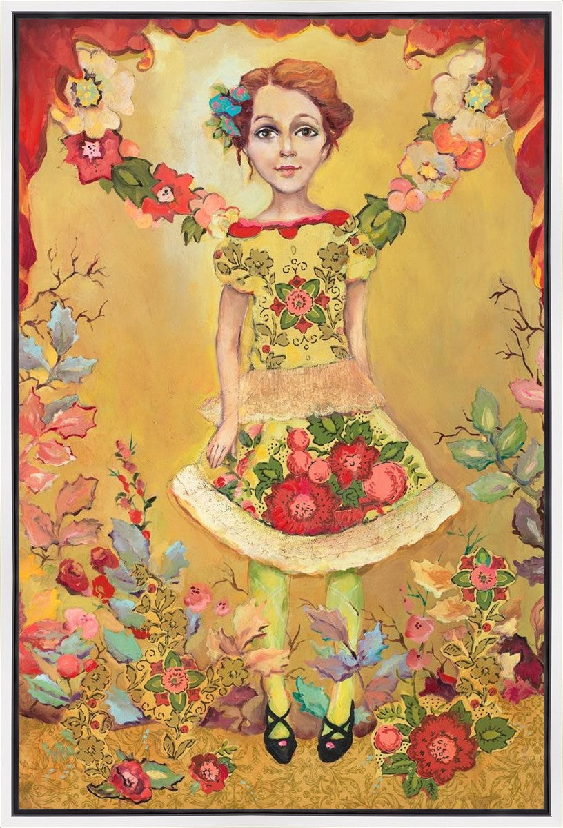 Just Be Where Your Feet Are Gallery Wrap