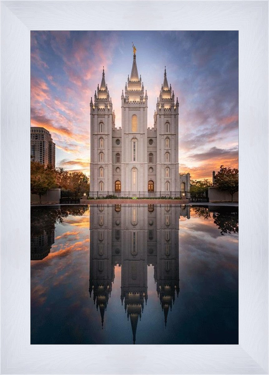 Salt Lake Reflection Of Eternity
