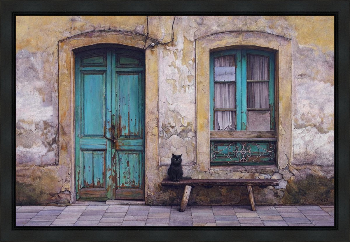Black Cat Gallery Wrap