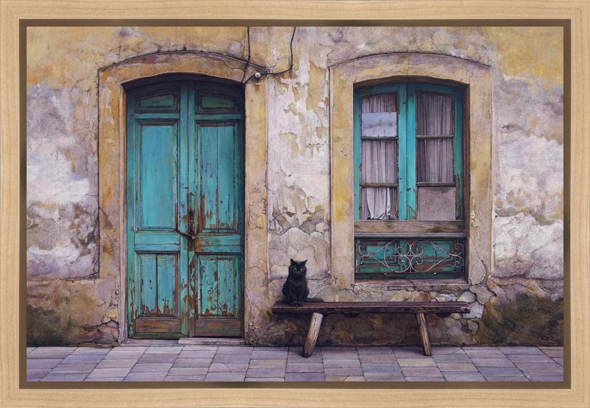 Black Cat Gallery Wrap