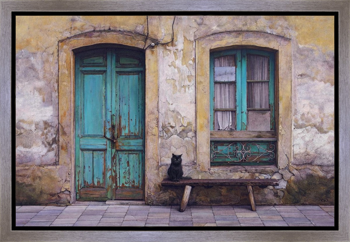Black Cat Gallery Wrap