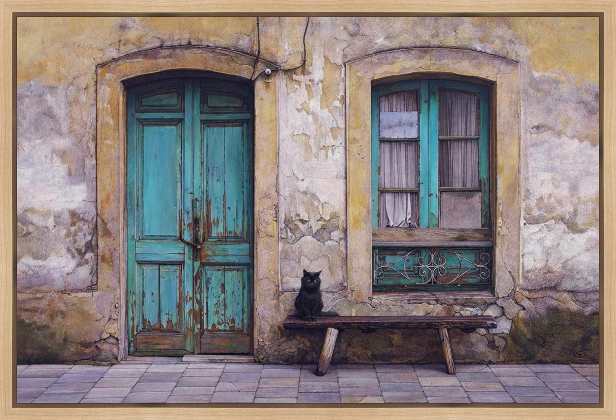 Black Cat Gallery Wrap