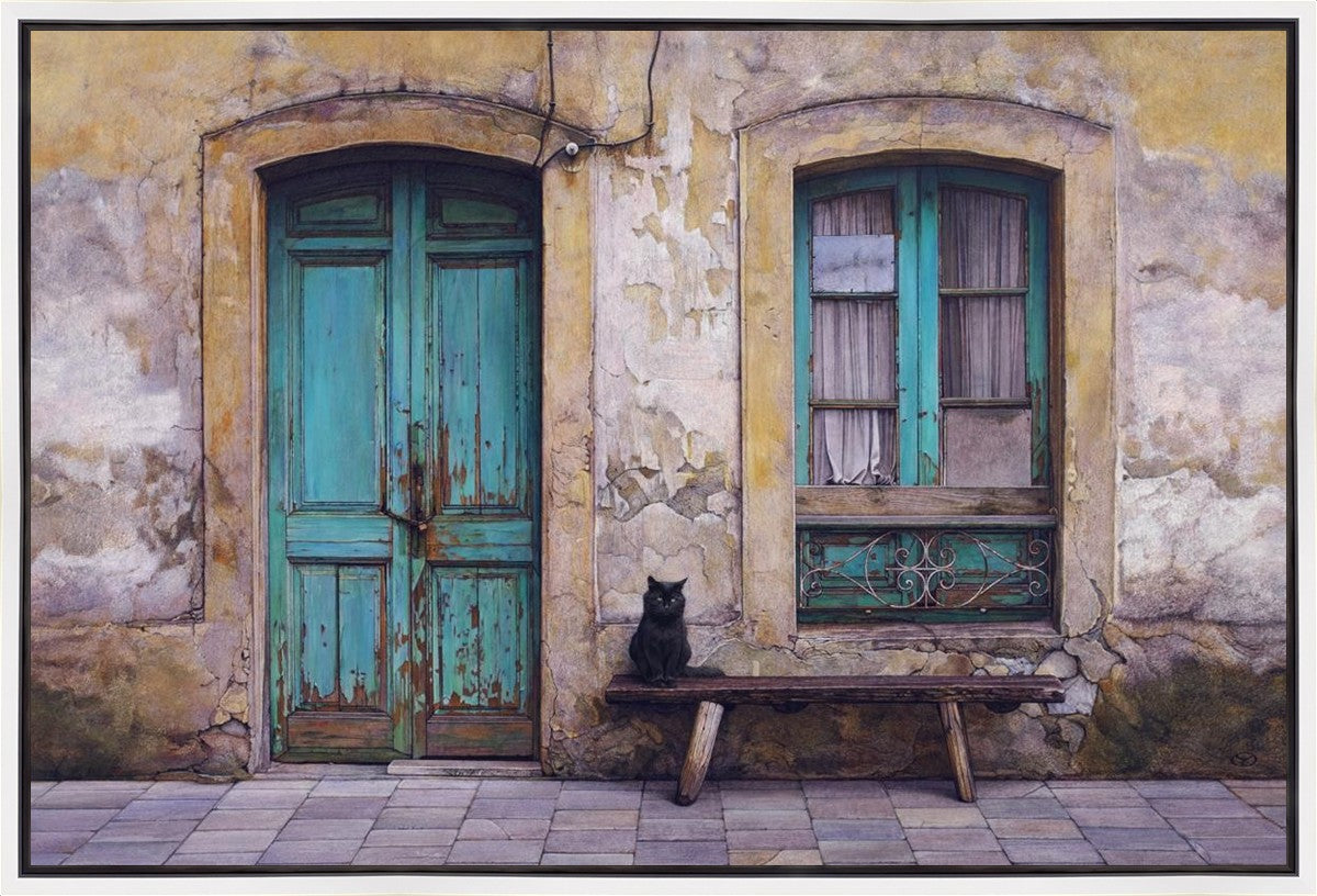 Black Cat Gallery Wrap