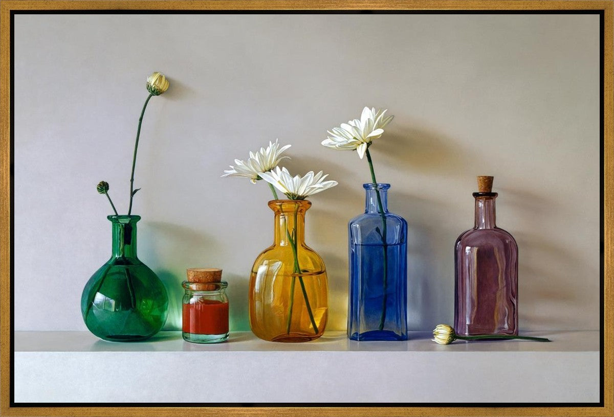 Italian Bottles Gallery Wrap