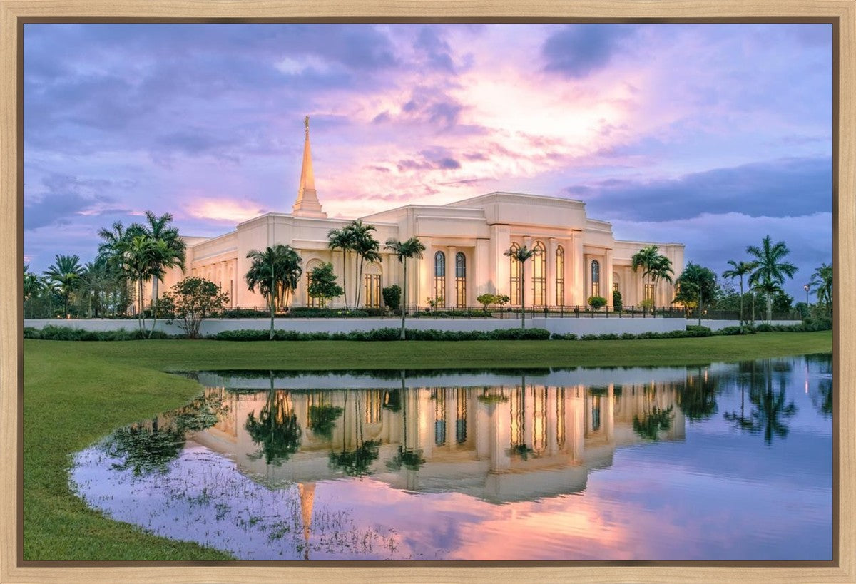 Fort Lauderdale Stormy Sunrise Gallery Wrap