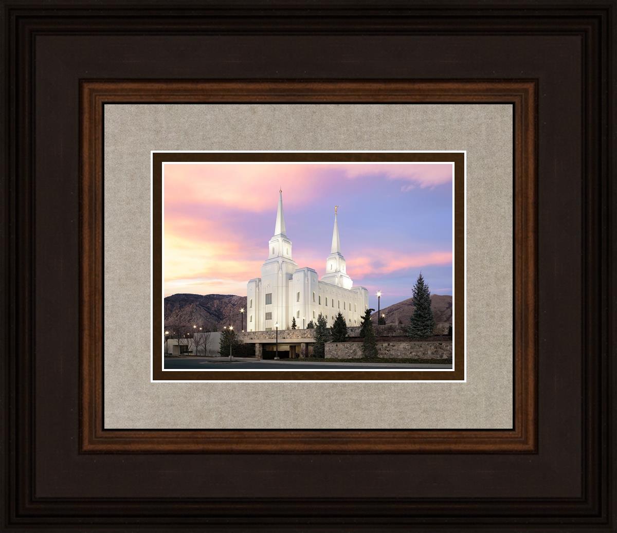 Brigham City Pastel Sunset