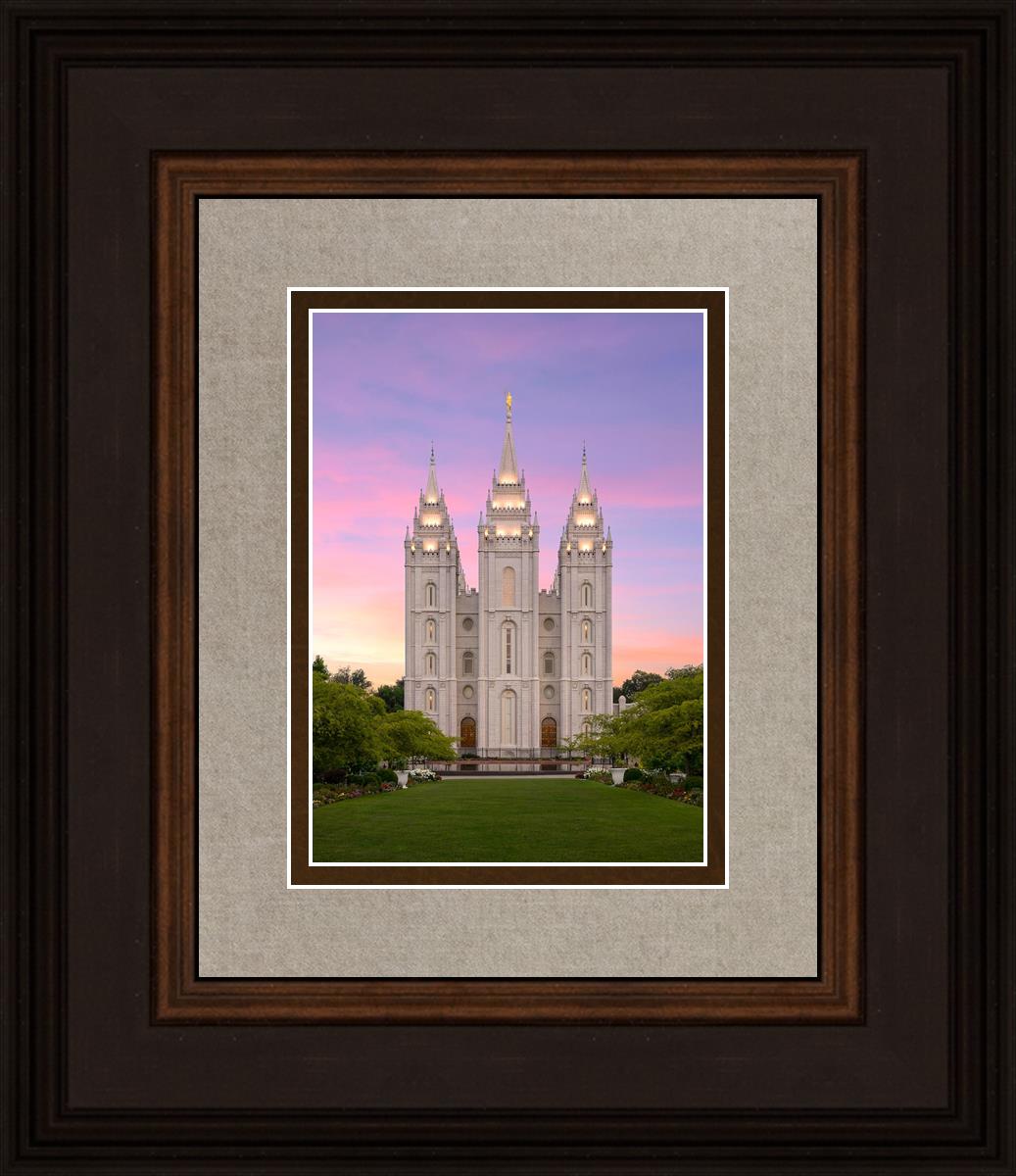 Salt Lake Pastel Sunset