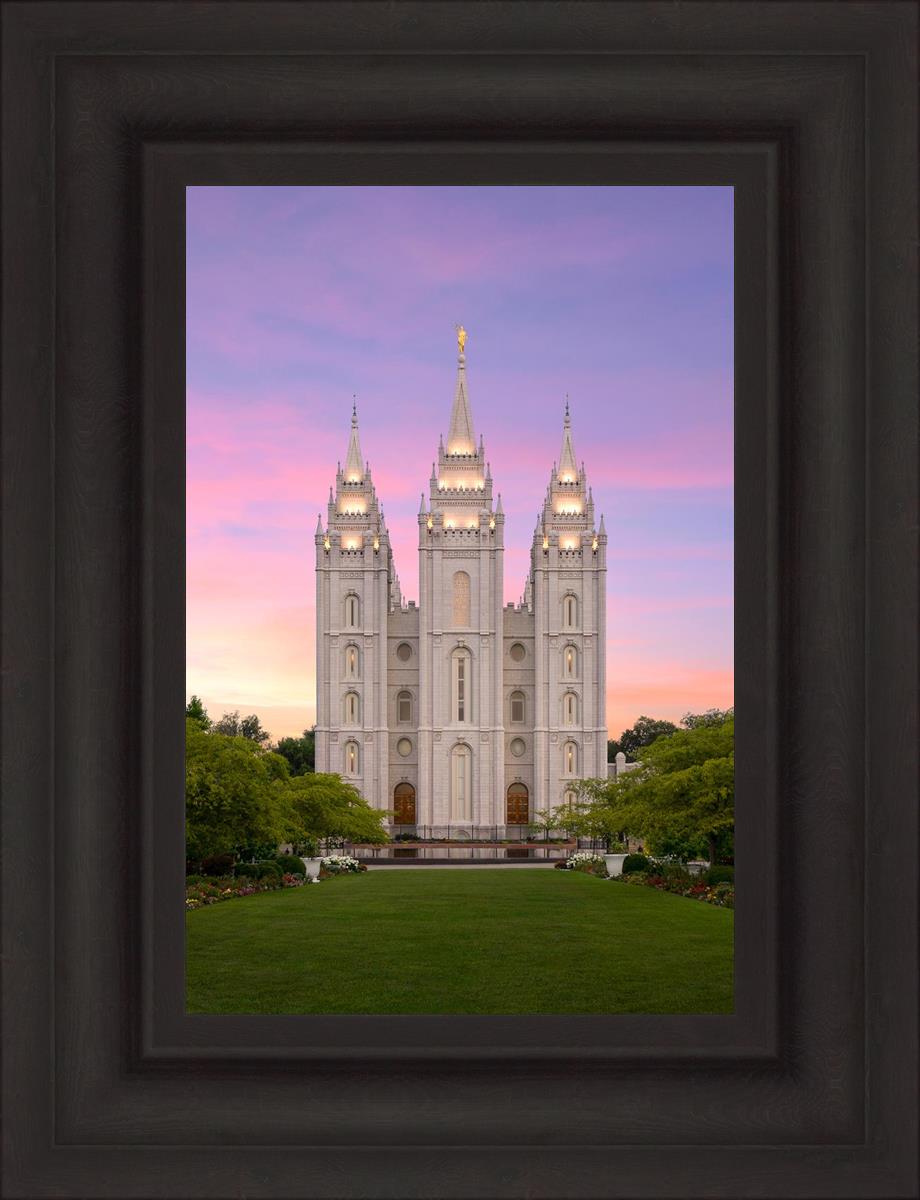 Salt Lake Pastel Sunset