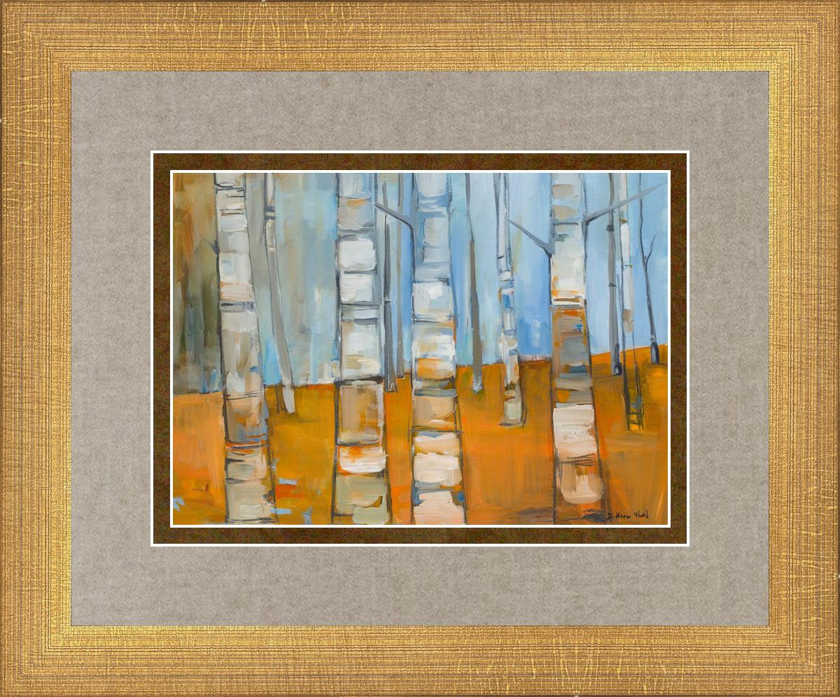 Winter Aspens