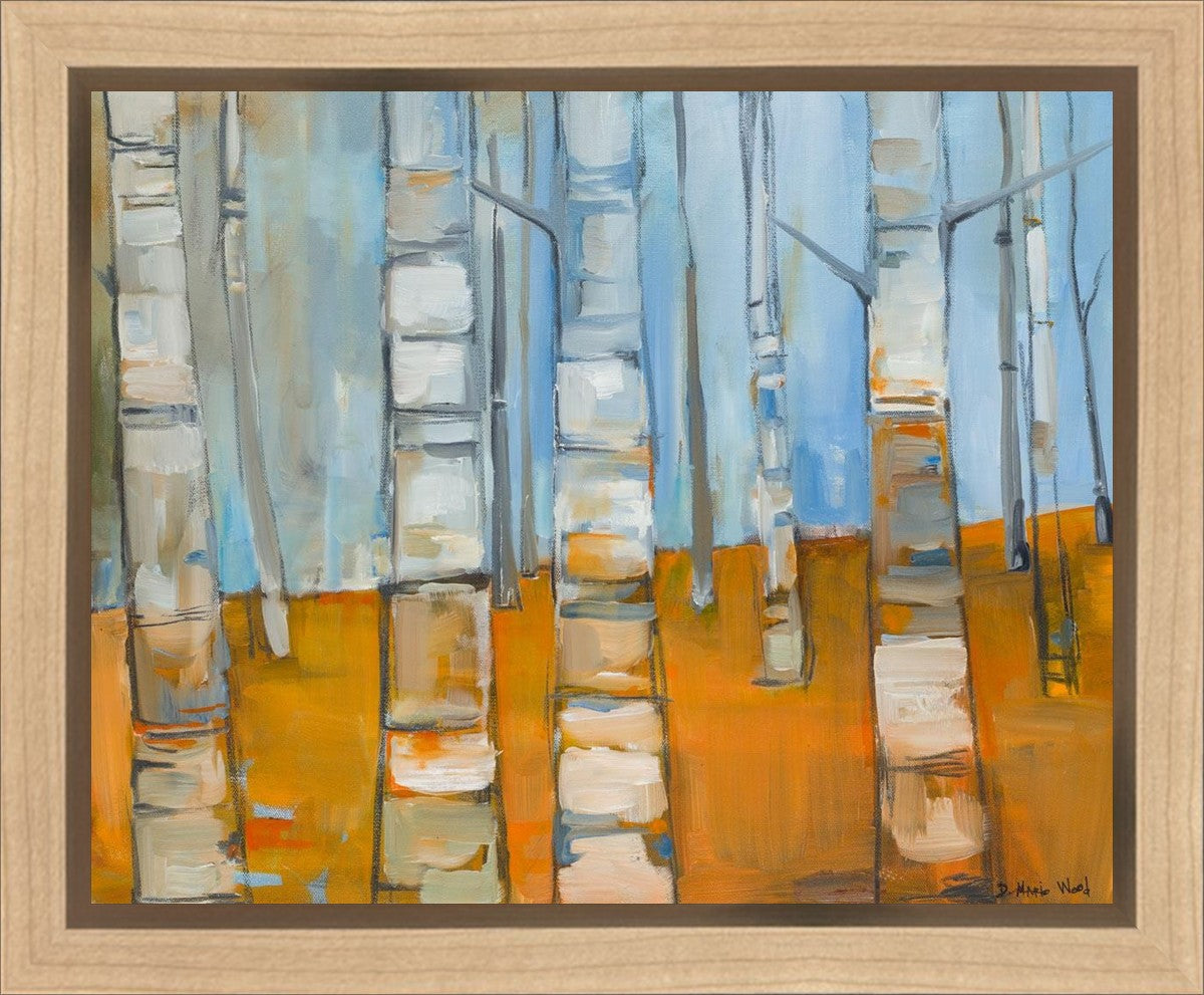 Winter Aspens Gallery Wrap