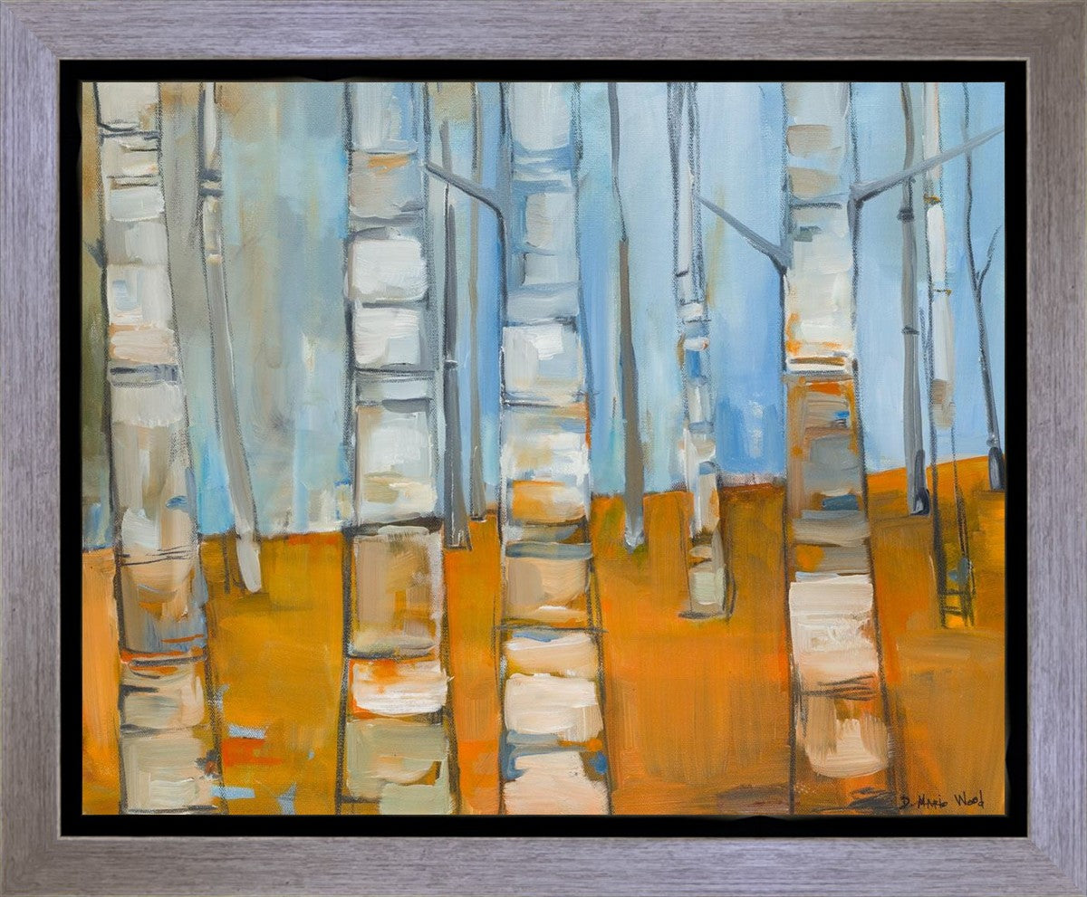 Winter Aspens Gallery Wrap