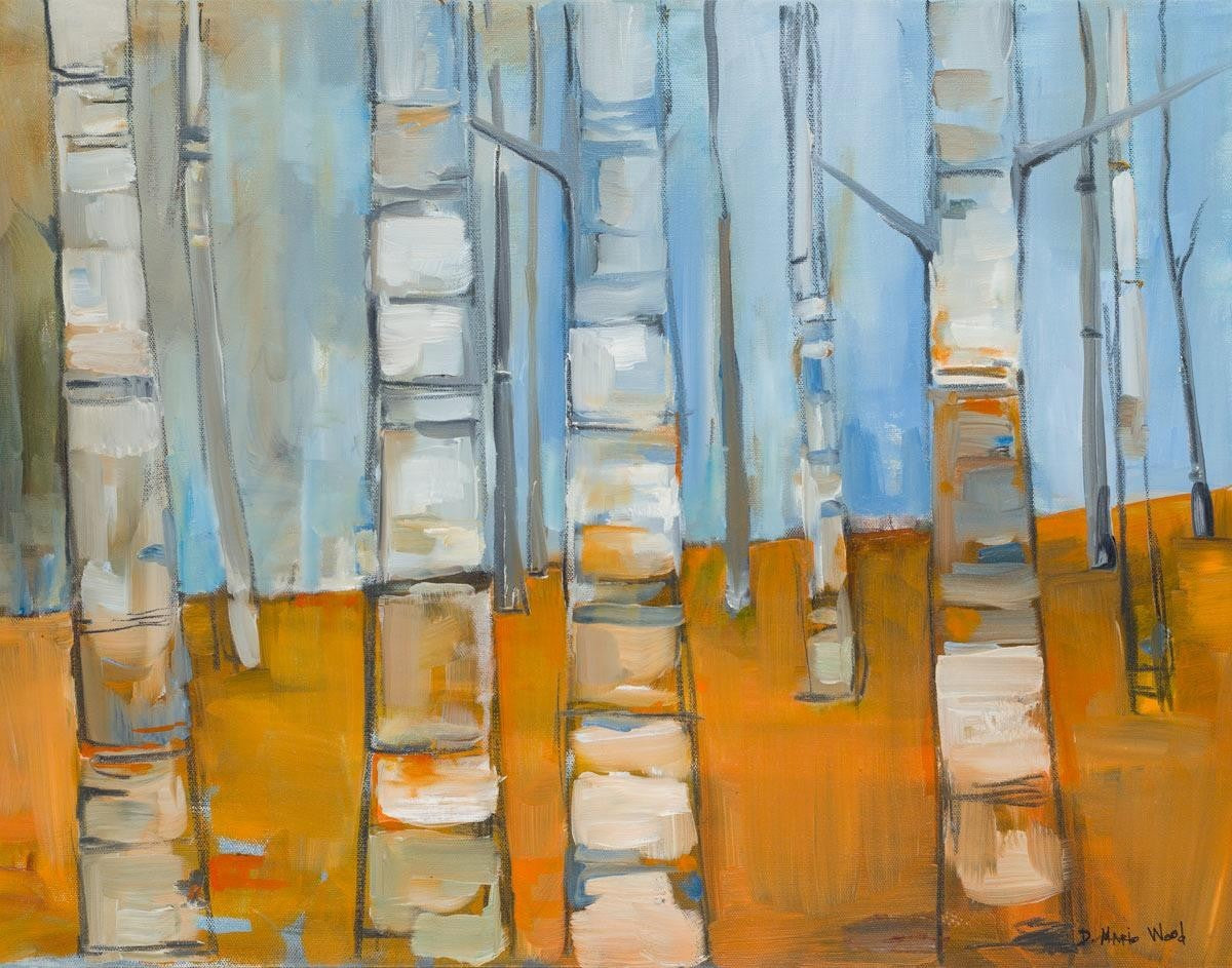Winter Aspens Gallery Wrap