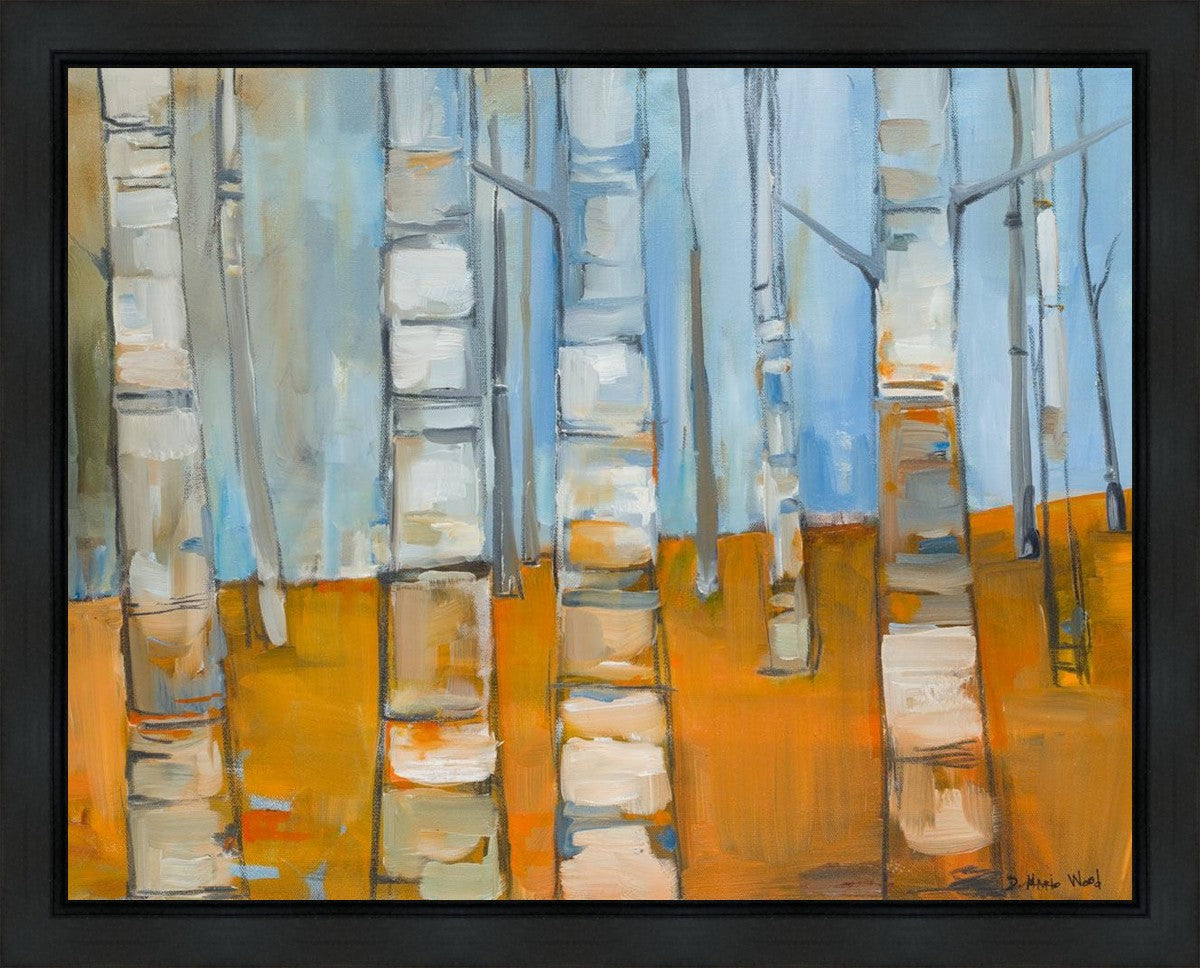 Winter Aspens Gallery Wrap