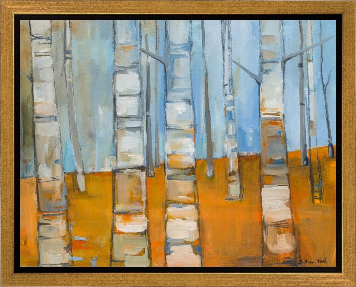 Winter Aspens Gallery Wrap