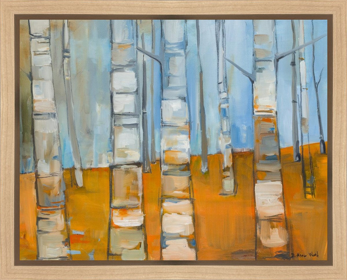 Winter Aspens Gallery Wrap