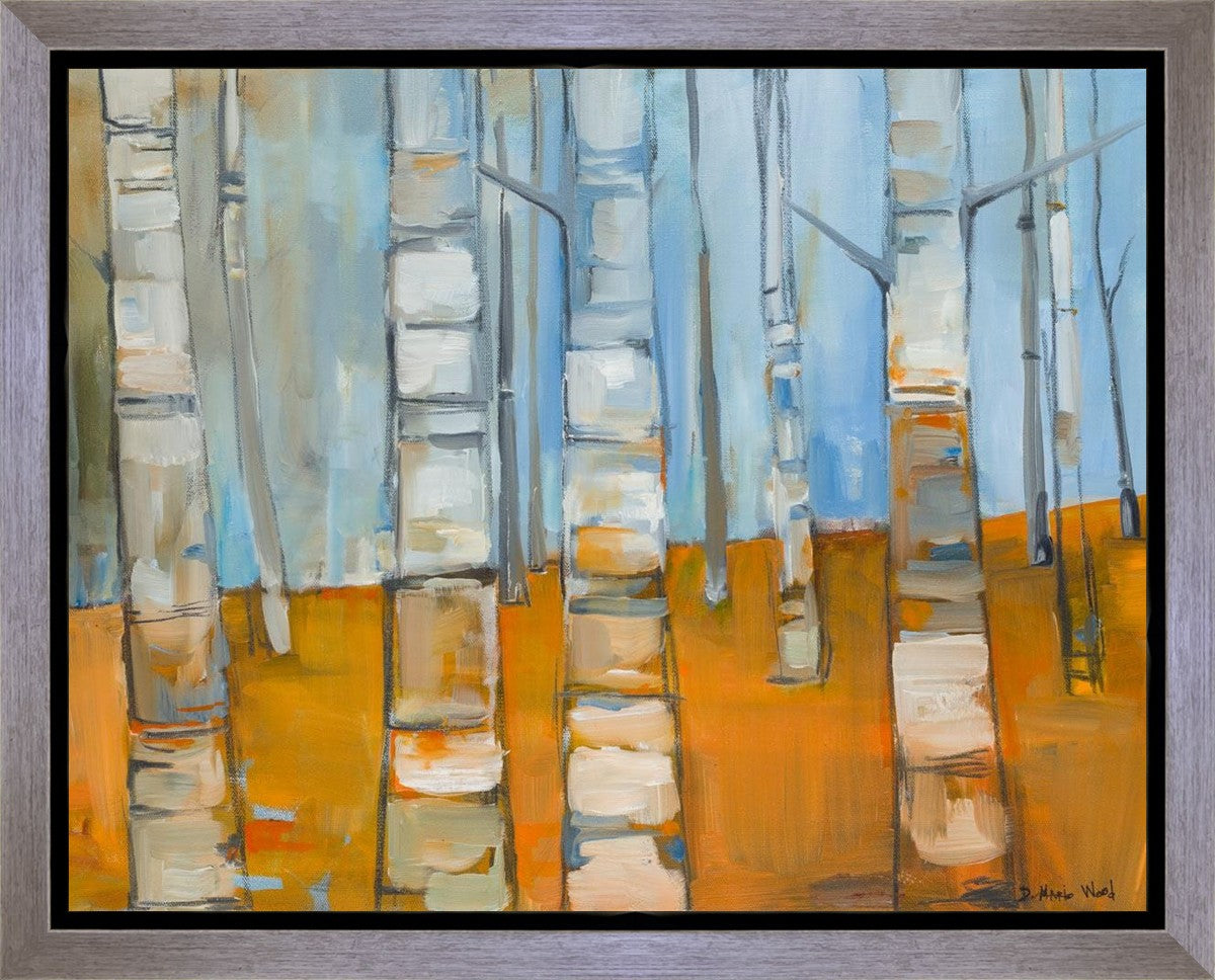 Winter Aspens Gallery Wrap