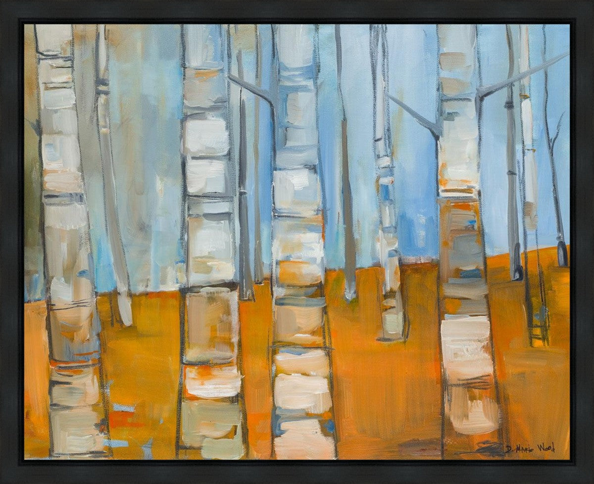 Winter Aspens Gallery Wrap