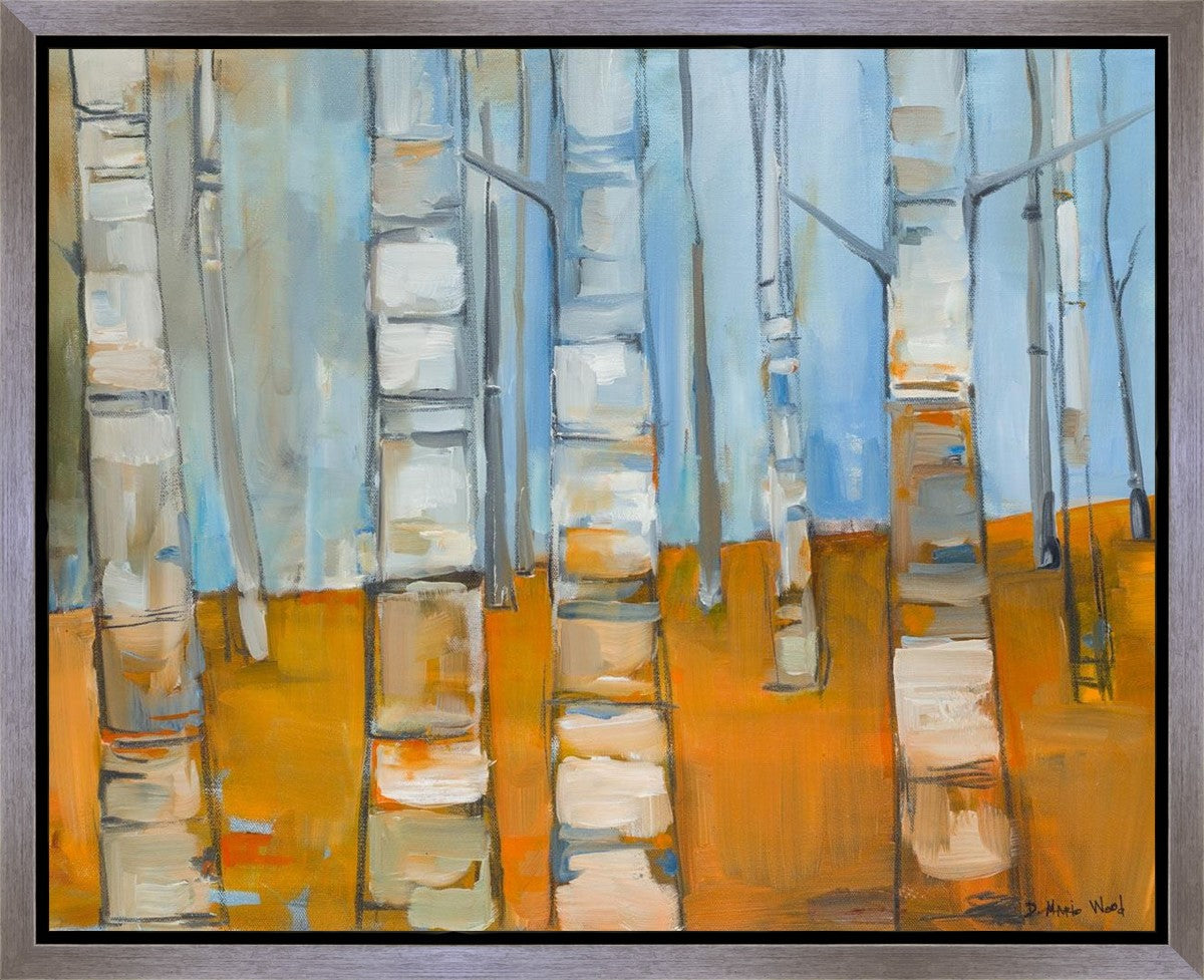 Winter Aspens Gallery Wrap