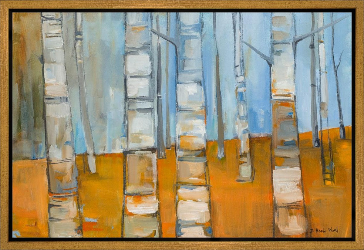 Winter Aspens Gallery Wrap
