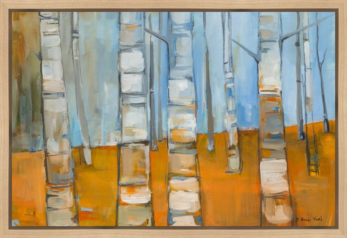 Winter Aspens Gallery Wrap