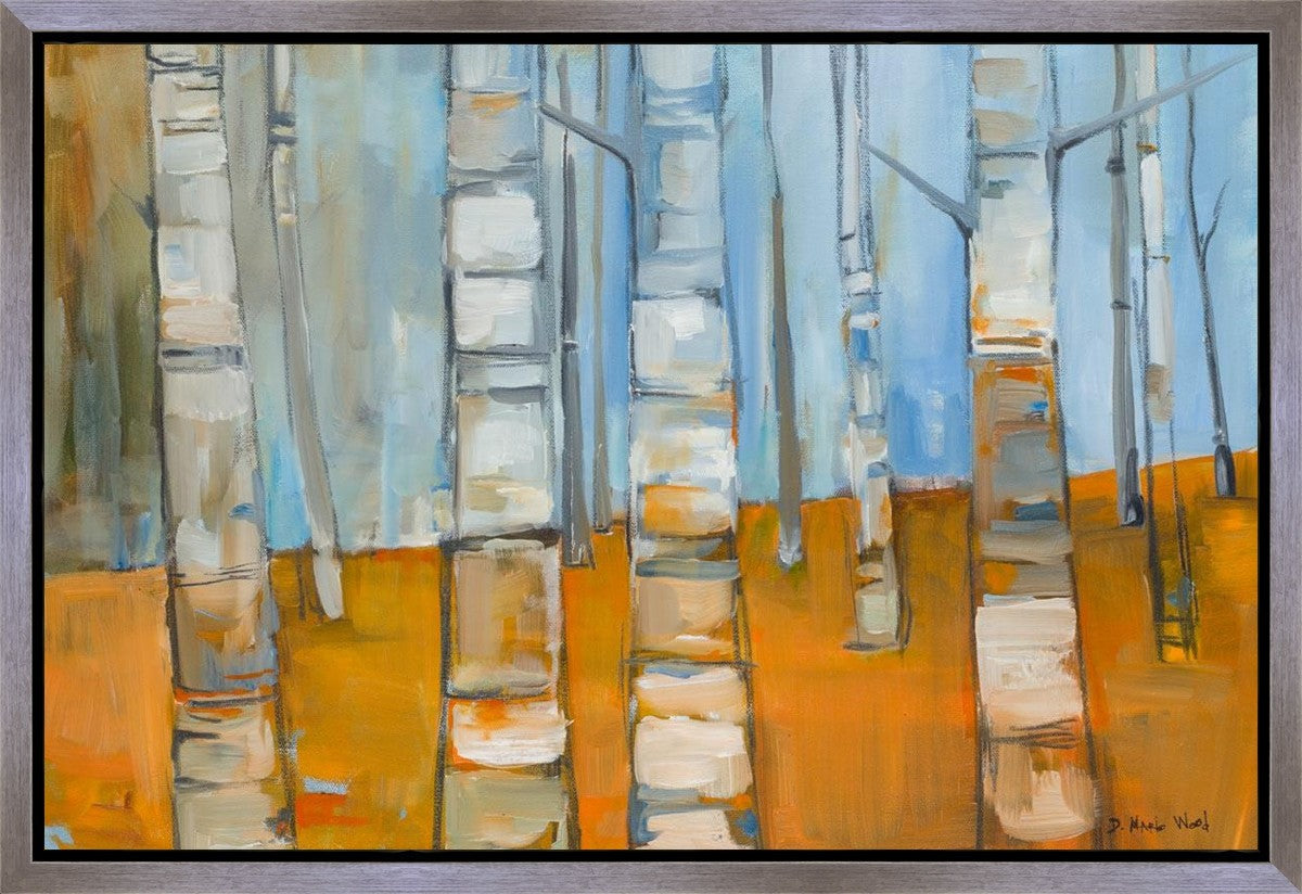 Winter Aspens Gallery Wrap